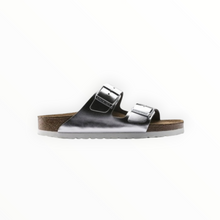 Birkenstock Arizona - Narrow Fit - Metallic Silver