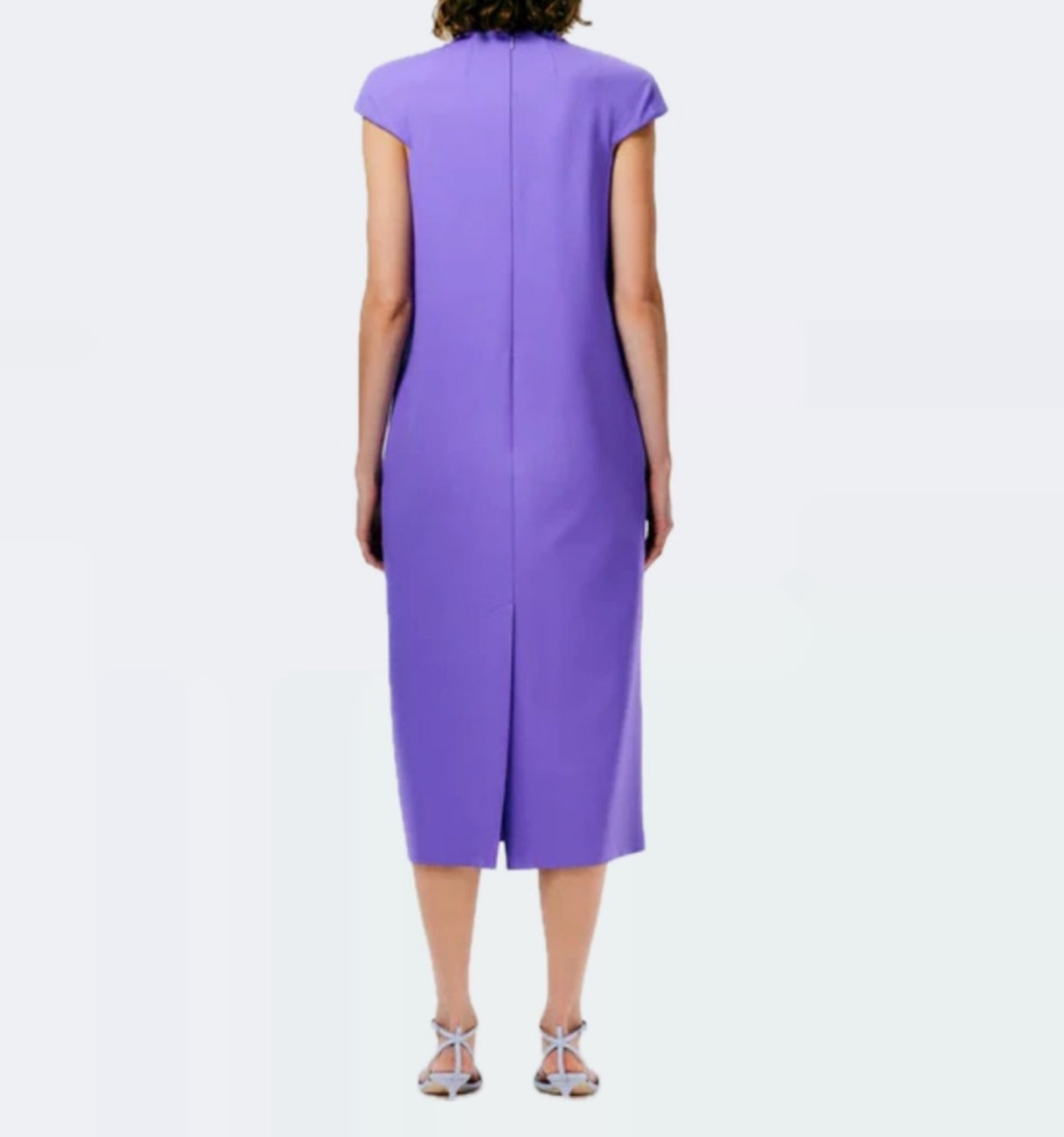 Tibi Compact Ultra Stretch Knit Lean Dress - Violet