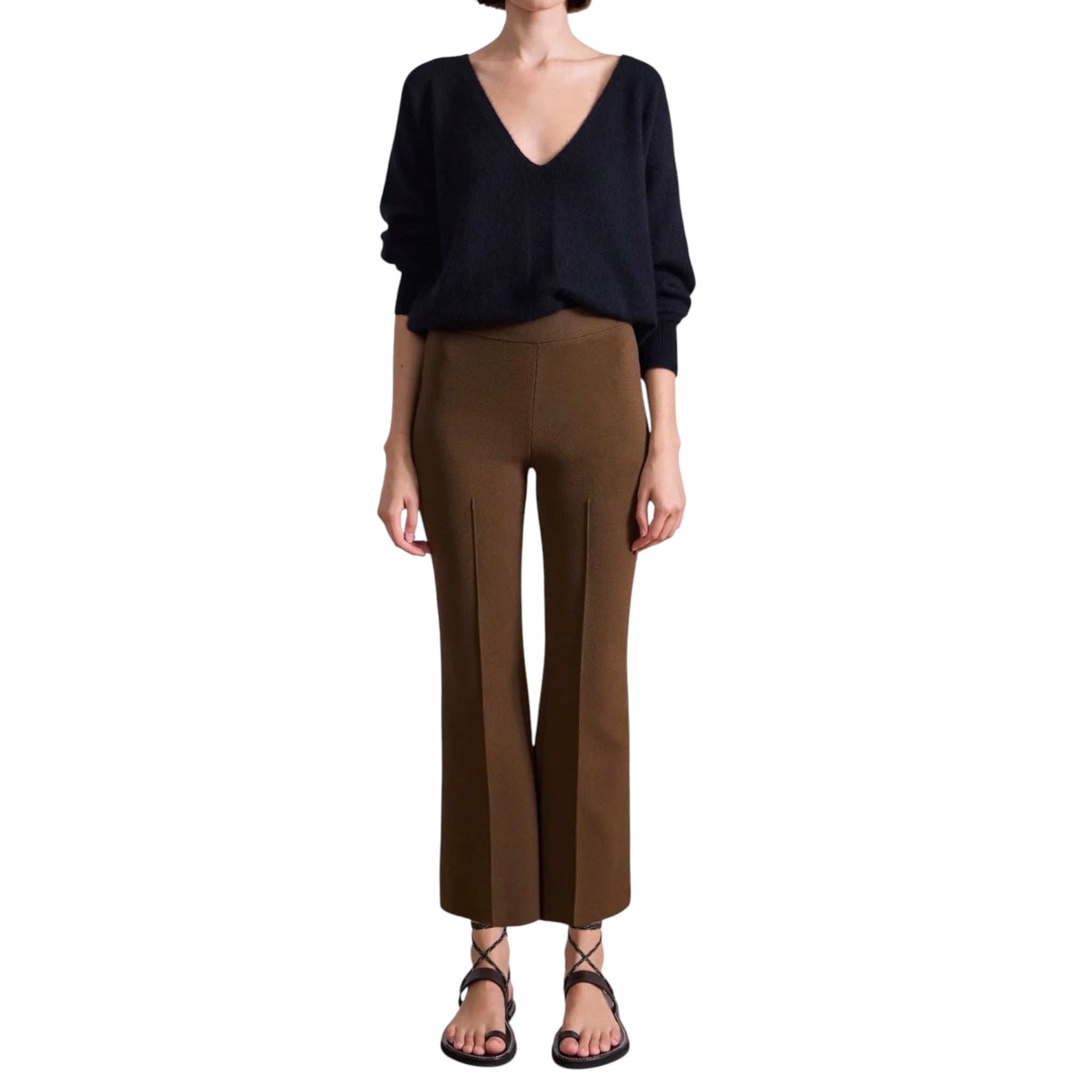 Apiece Apart Rene Pull On Pant - Desert Palm