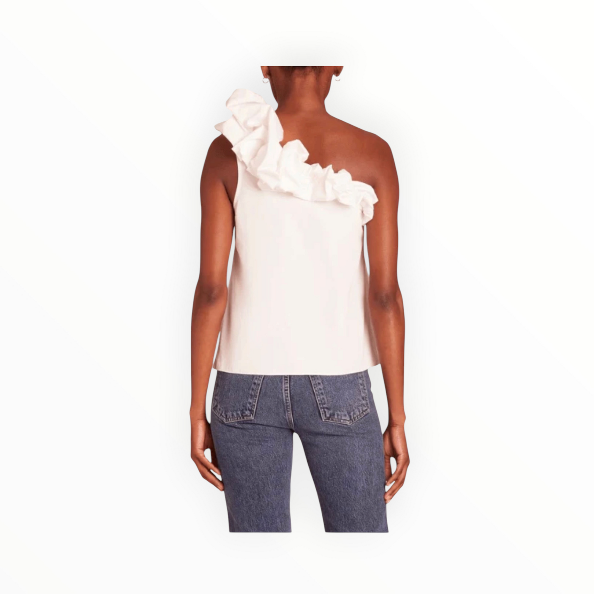 Amanda Uprichard Hermosa Top - White