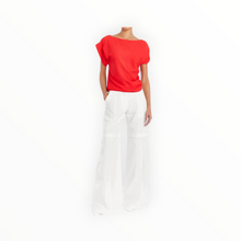 Amanda Uprichard Elroy Top - Candy Apple