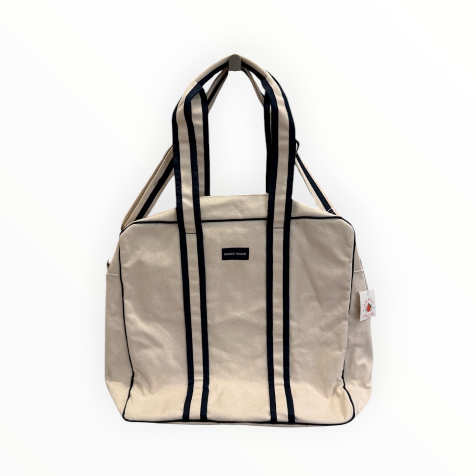 Parker Thatch Pickleball Canvas Tote - Natural
