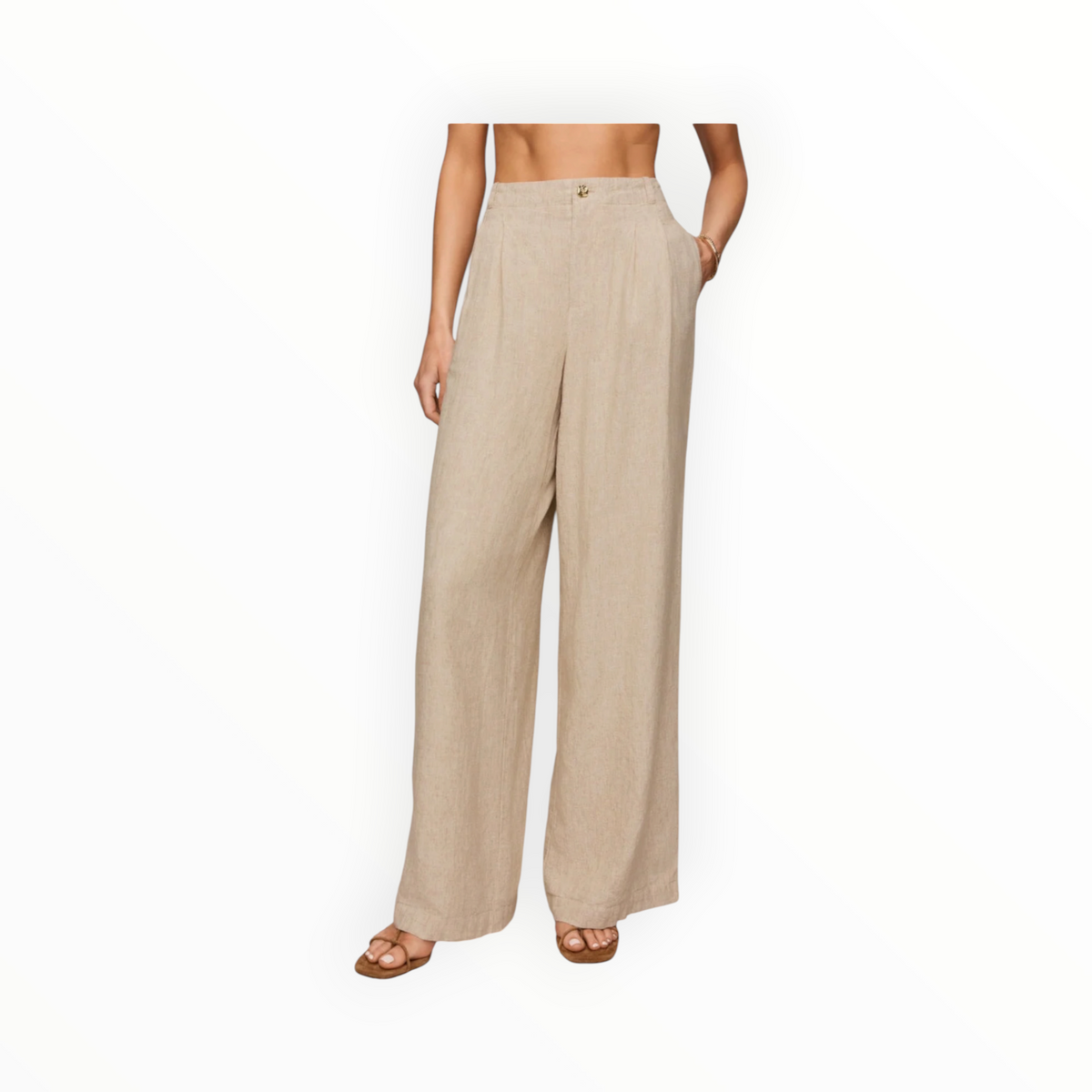 Z Supply Magnolia Linen Pant - Flax