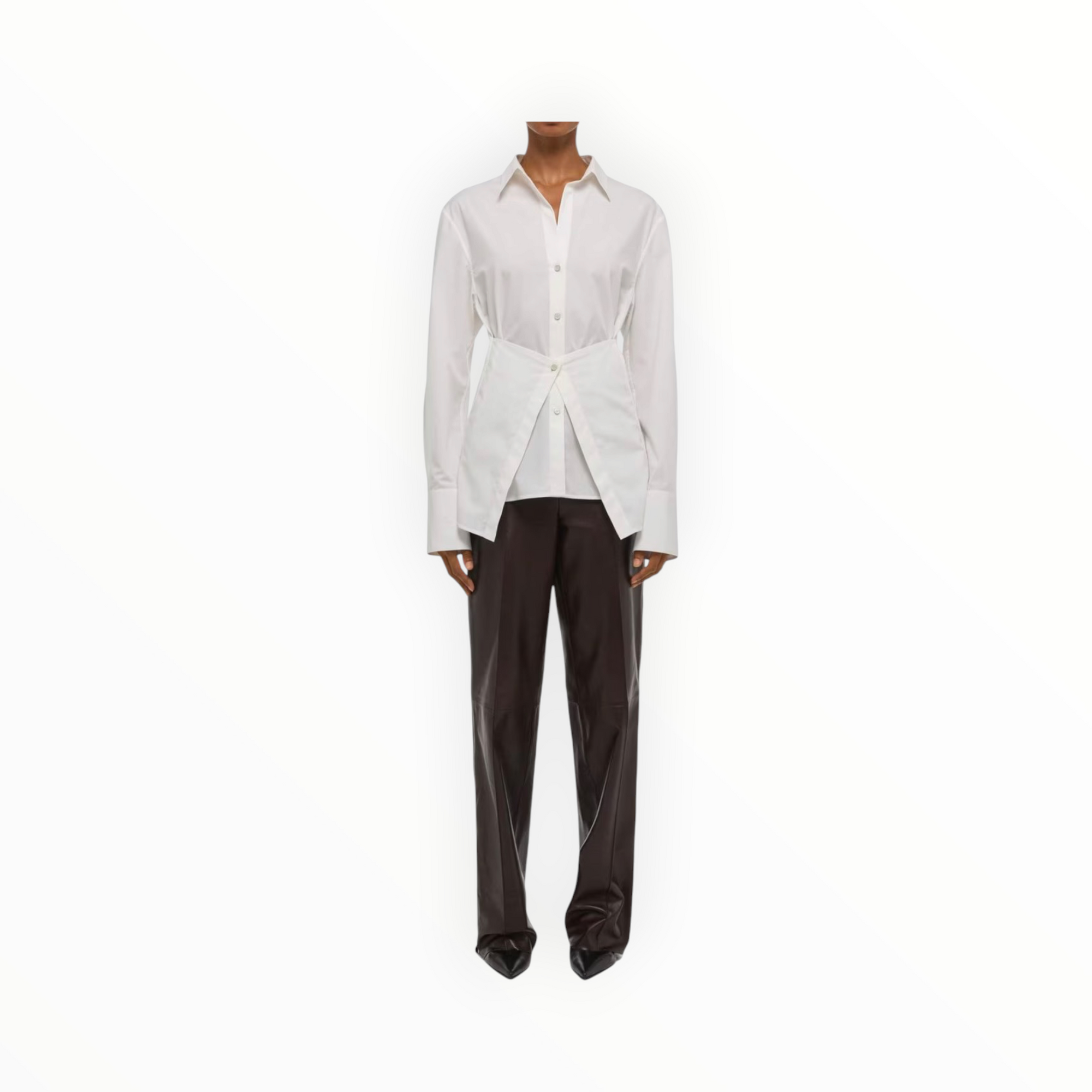 Helmut Lang Apron Shirt - White