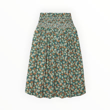Sea New York Peggy Floral Print Voile Skirt - Forest