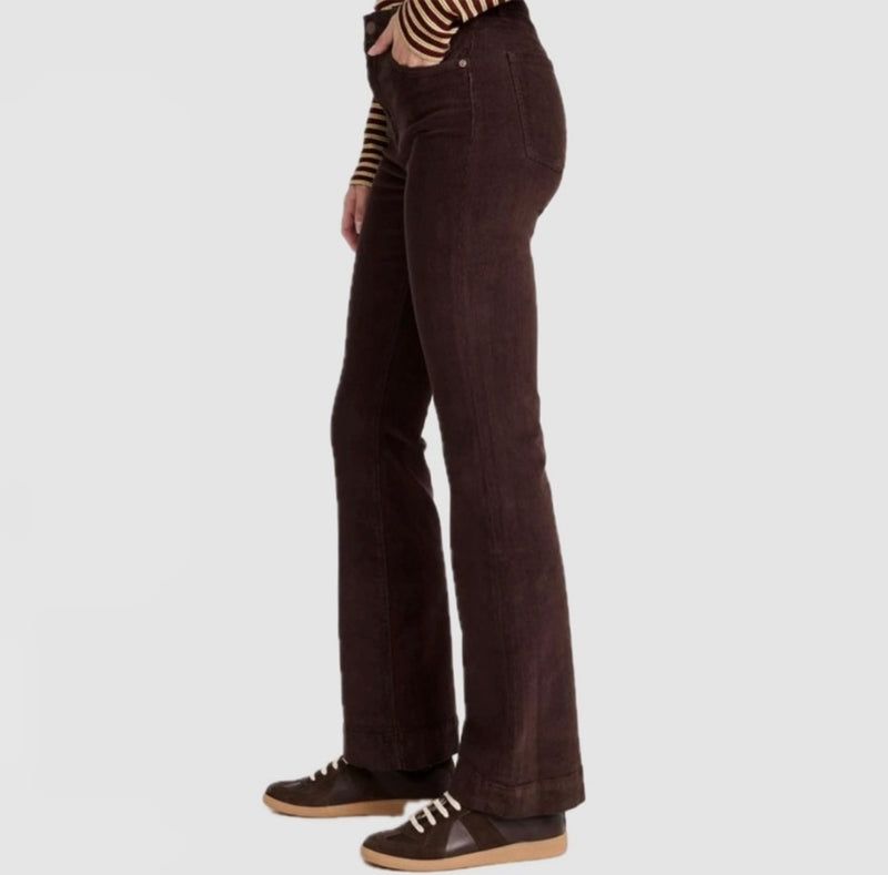 DL1961 Bridget Boot Instasculpt Jeans - Dark Cocoa