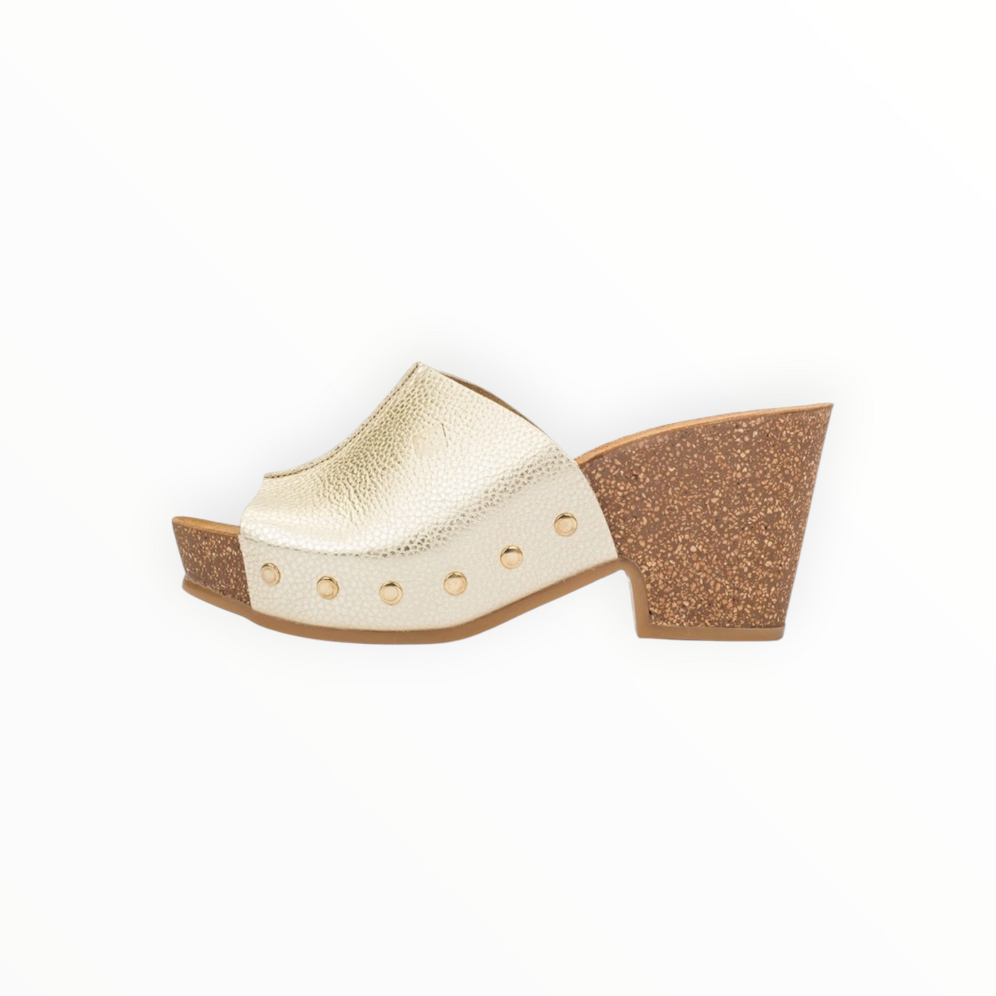 nassima Kilda Wedge Sandal - Gold