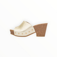 nassima Kilda Wedge Sandal - Gold