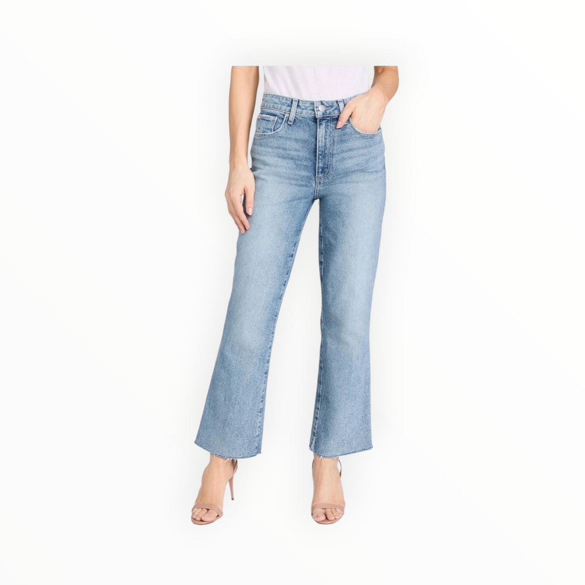 Paige Courtney W/Raw Hem - Khristen Distressed