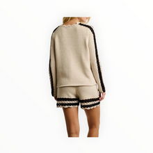 Lisa Todd Shore Club Short - Chickpea\Black