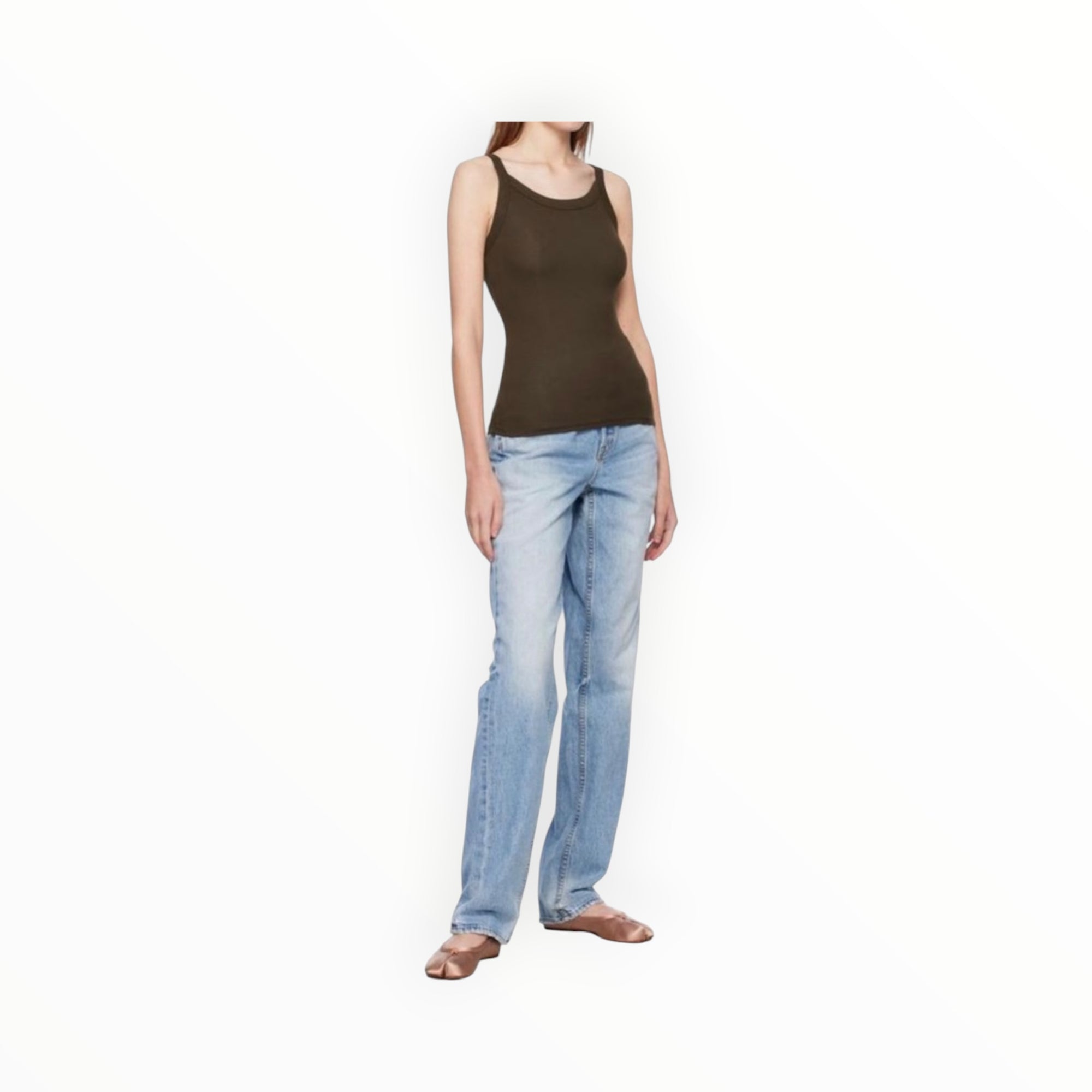 Cotton Citizen Verona Tank - Espresso