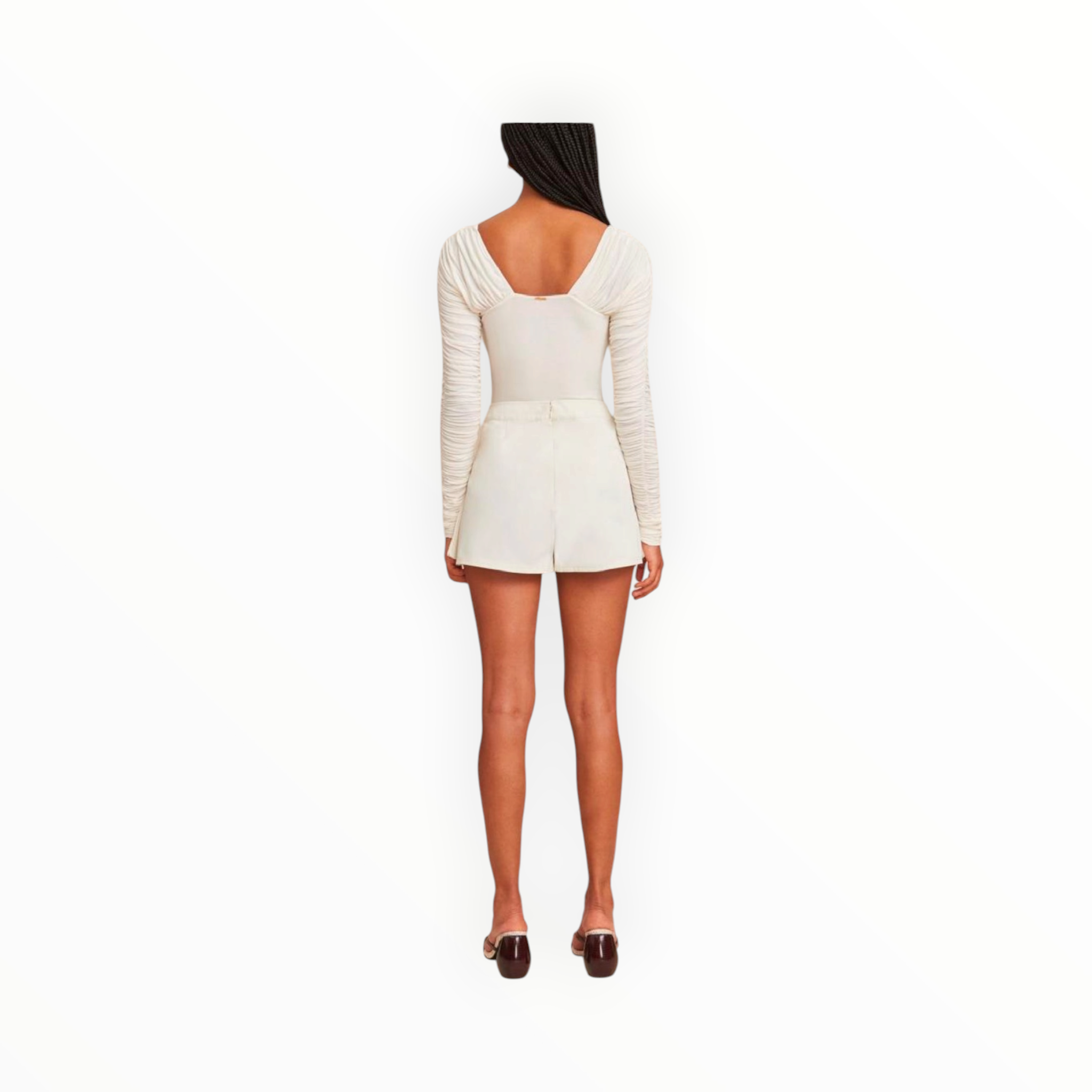 Cult Gaia Adalee Short - Off White