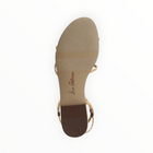 Sam Edelman Ellina Braid Flat Sandal - Natural Beige Faux Raffia