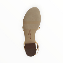 Sam Edelman Ellina Braid Flat Sandal - Natural Beige Faux Raffia