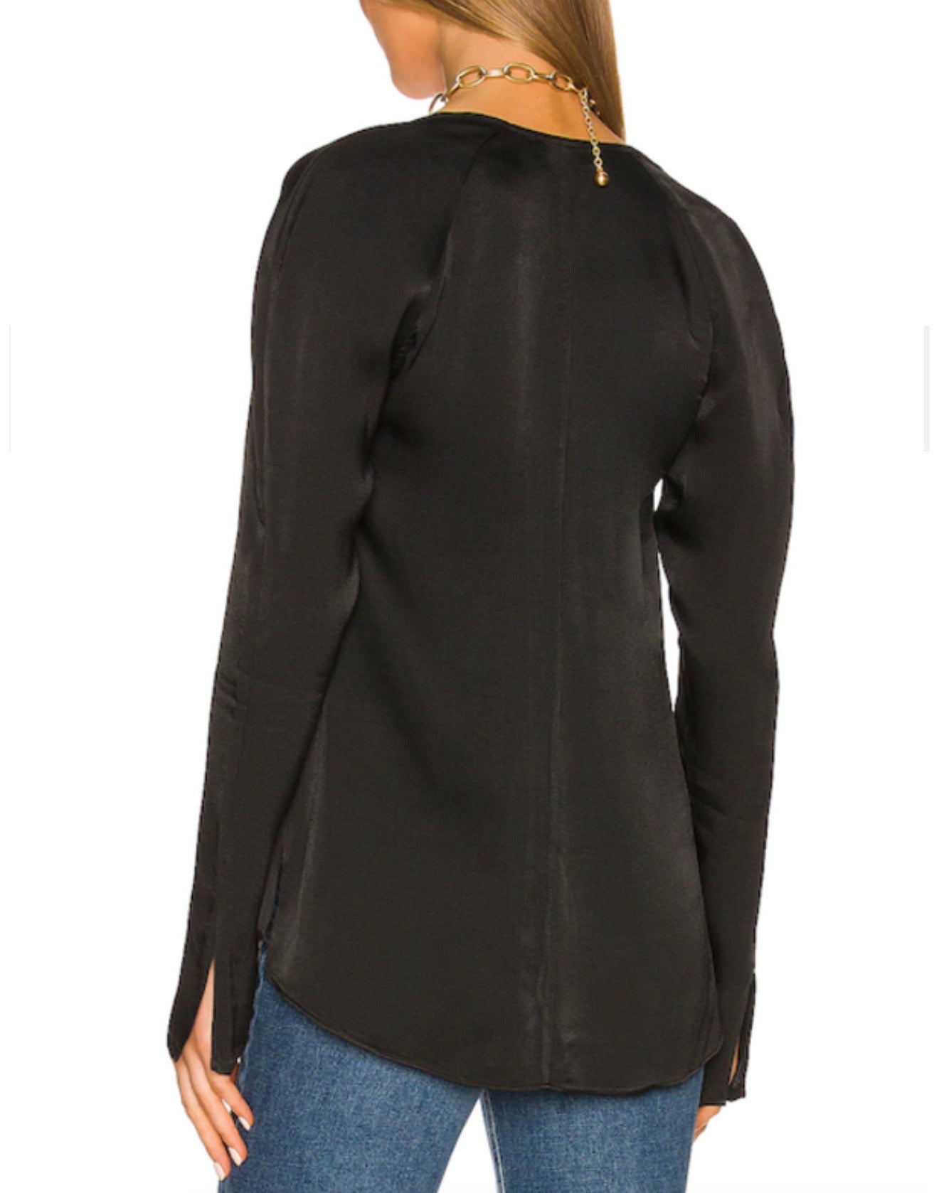 Jonathan Simkhai Krishna Chain Top - Black