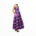 Worthy Threads Tie Dye Dress - Fuchsia/Navy