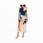 A.L.C. Penny Dress - Lapis Multi