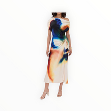 A.L.C. Penny Dress - Lapis Multi