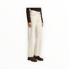 ba&sh Stunner Studden Straight Jeans - Ecru