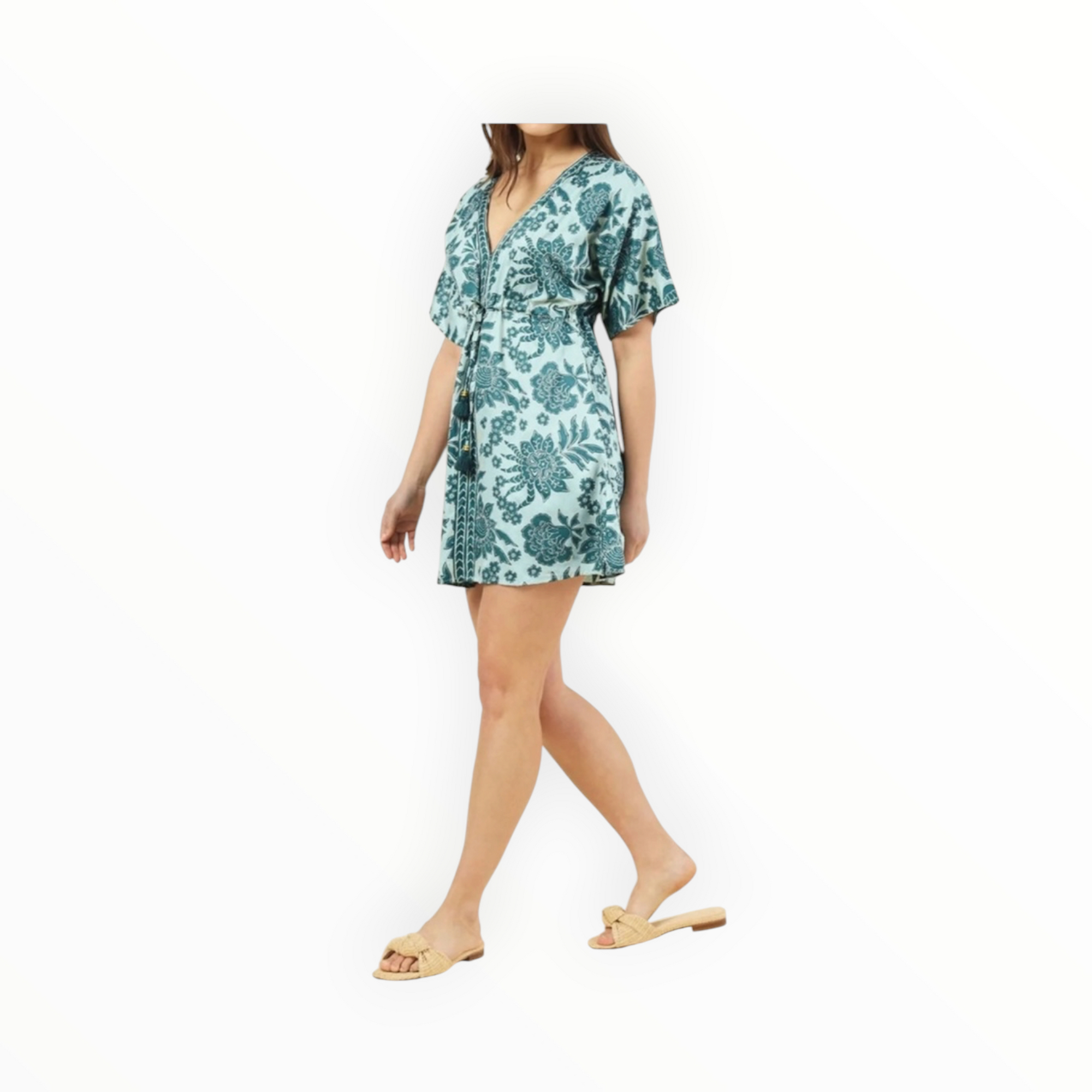 Omika Pia Mini Dress - Valeria Ocean