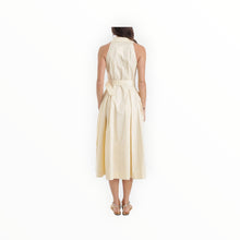 Karina Grimaldi Zarae Solid Dress - Pastel Yellow