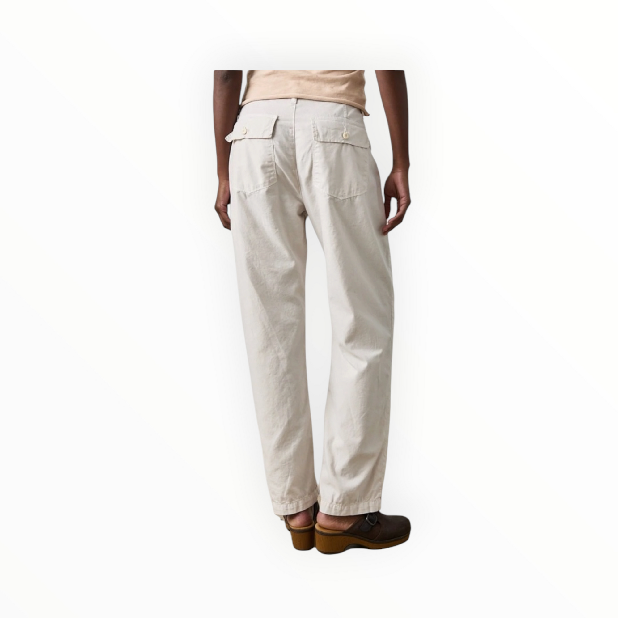 NSF Kennedy Trouser - Soft White