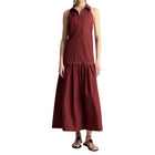 A.L.C. Vera Dress - Dark Bosco
