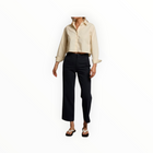 perfectwhitetee Pia Twill Pant - Navy