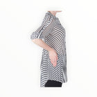 Joseph Ribkoff Blouse - Black/White Stripe