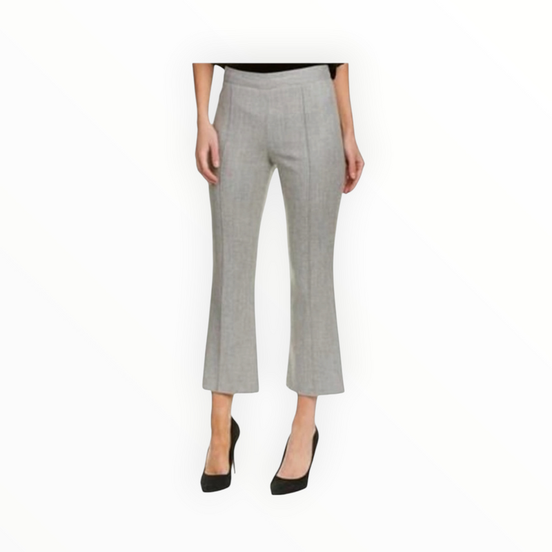 alice + olivia Michiko Flared Pant - Light Heather Gray