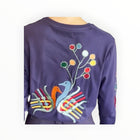 Tallulah & Hope Embroidered Top - Purple