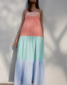 PAPER LONDON Laura Dress - Sundae Sun