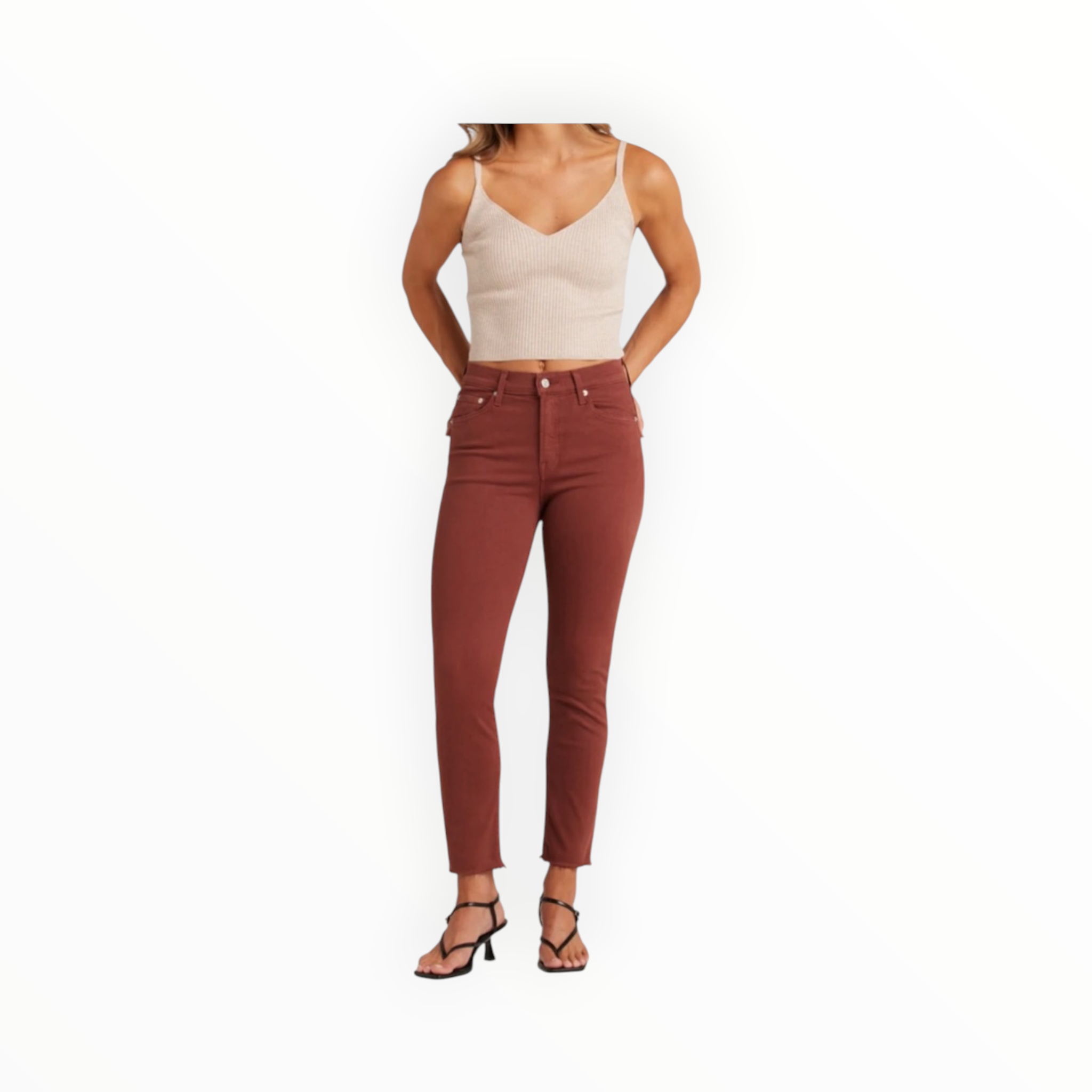 EDWIN Bree Corduroy - Driftwood
