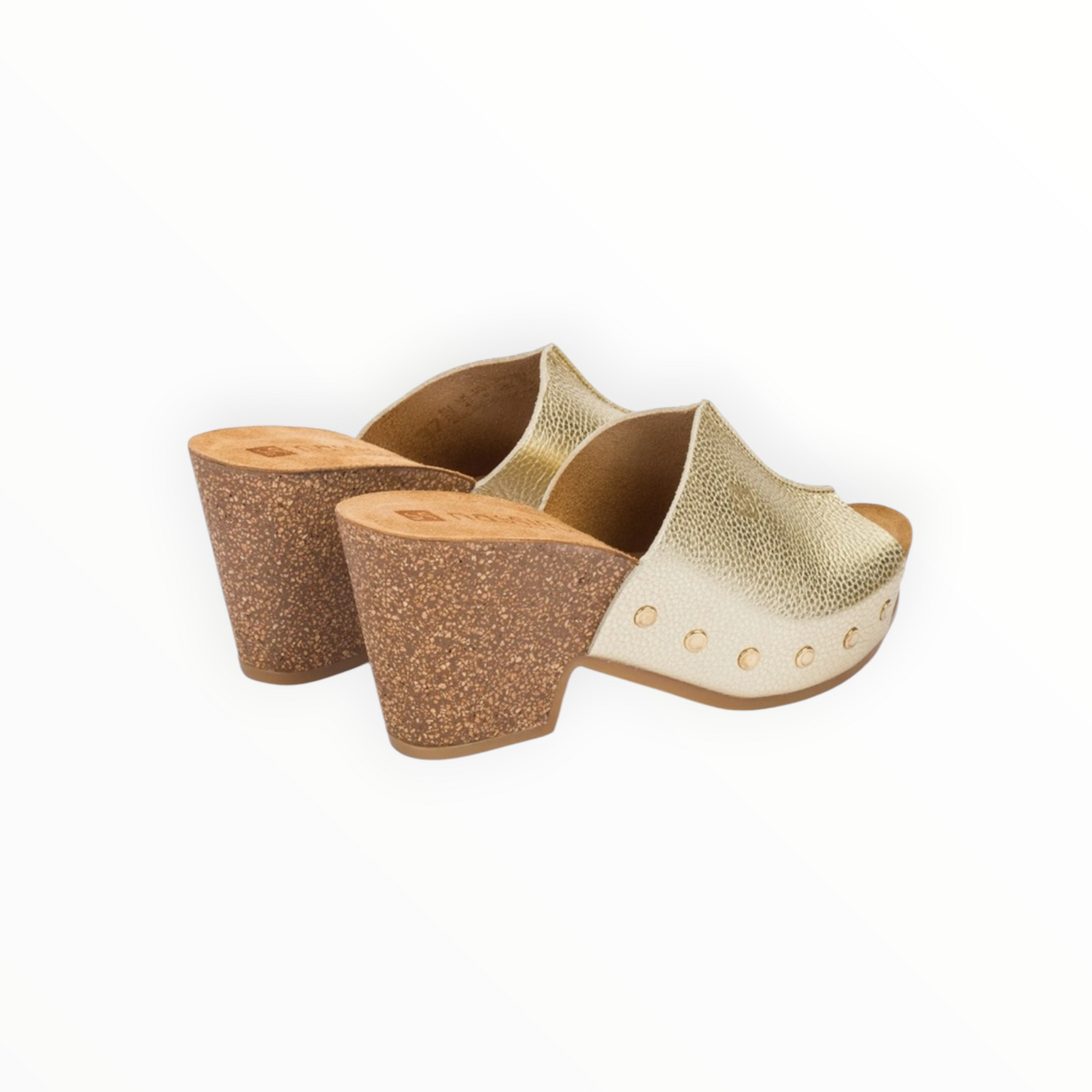 nassima Kilda Wedge Sandal - Gold