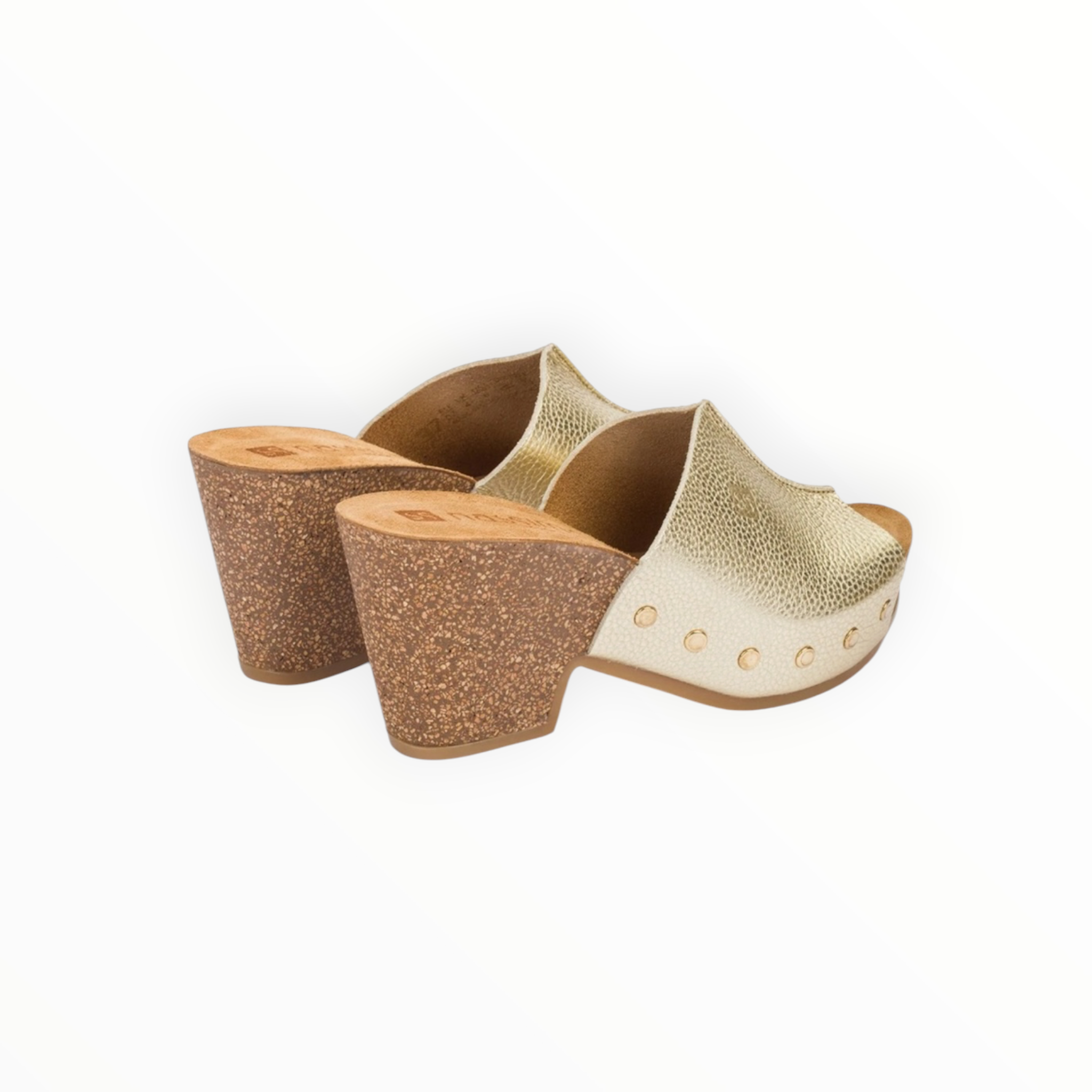 nassima Kilda Wedge Sandal - Gold