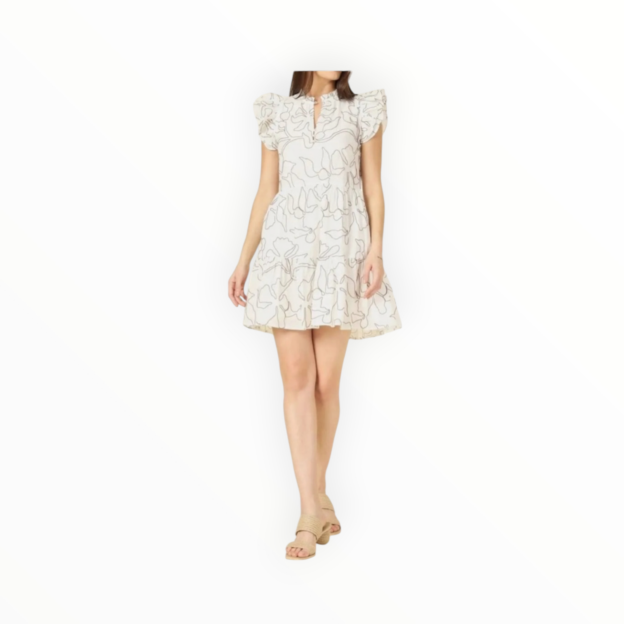 Omika Wilora Mini Dress - Uma Coconut