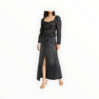 Shoshanna Beck Top - Jet/Gold