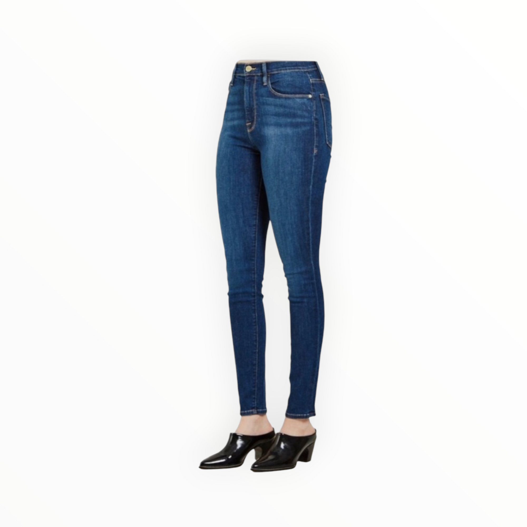 Frame Ali High Rise Skinny - Holzman