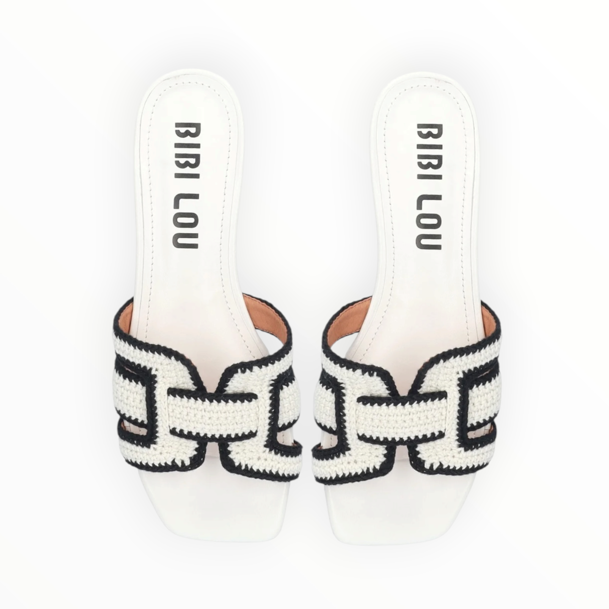 Bibi Lou Holly Crochet Sandal - White