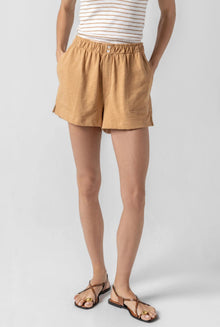 LILLA|P Fly Front Short - Teak
