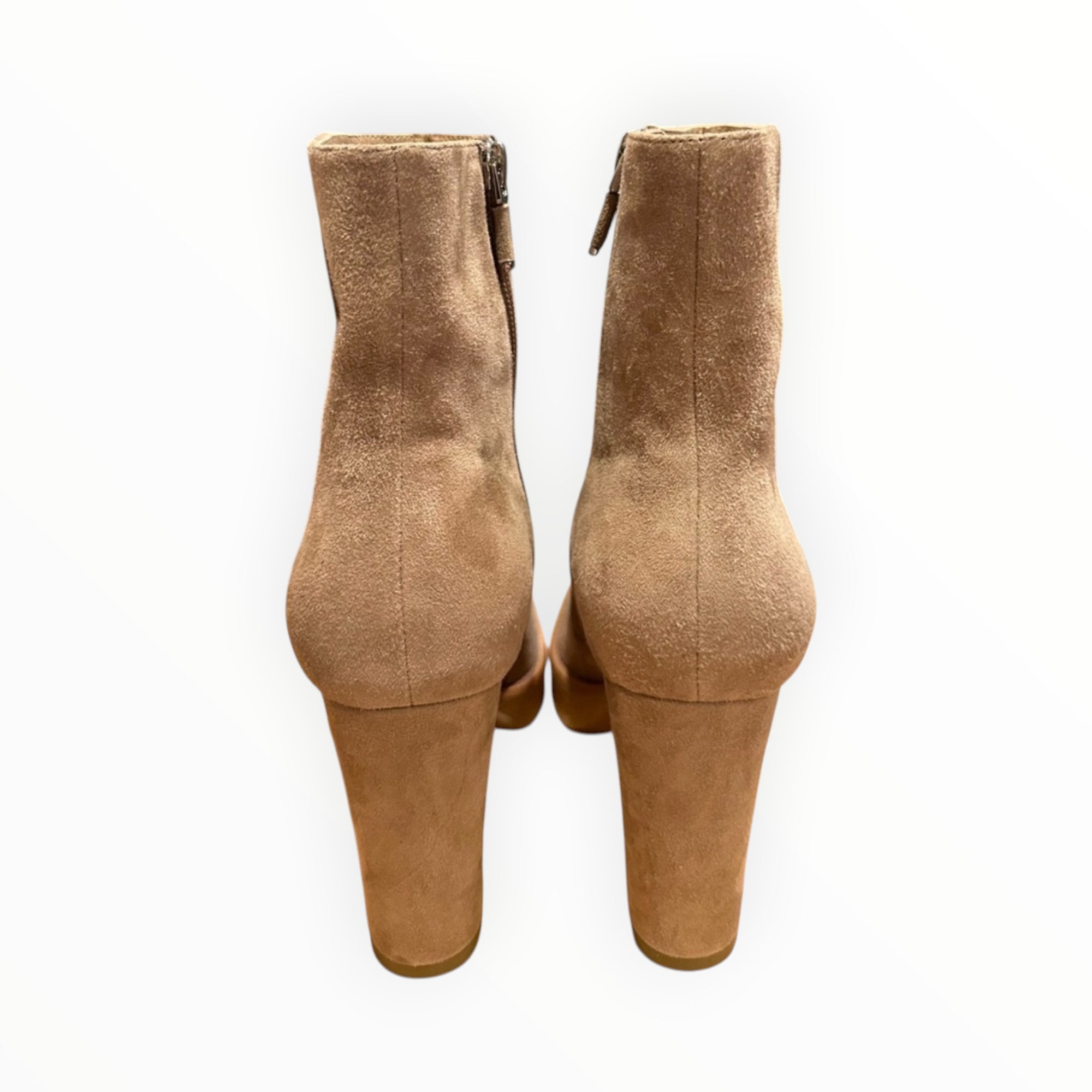 Lola Cruz Platform Ankle Boot - Taupe