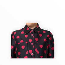 Tara Jamon Carolane Shirt - Black Heart Print