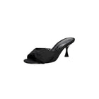 Sam Edelman Ragan Kitten Heel Sandal - Black Silk