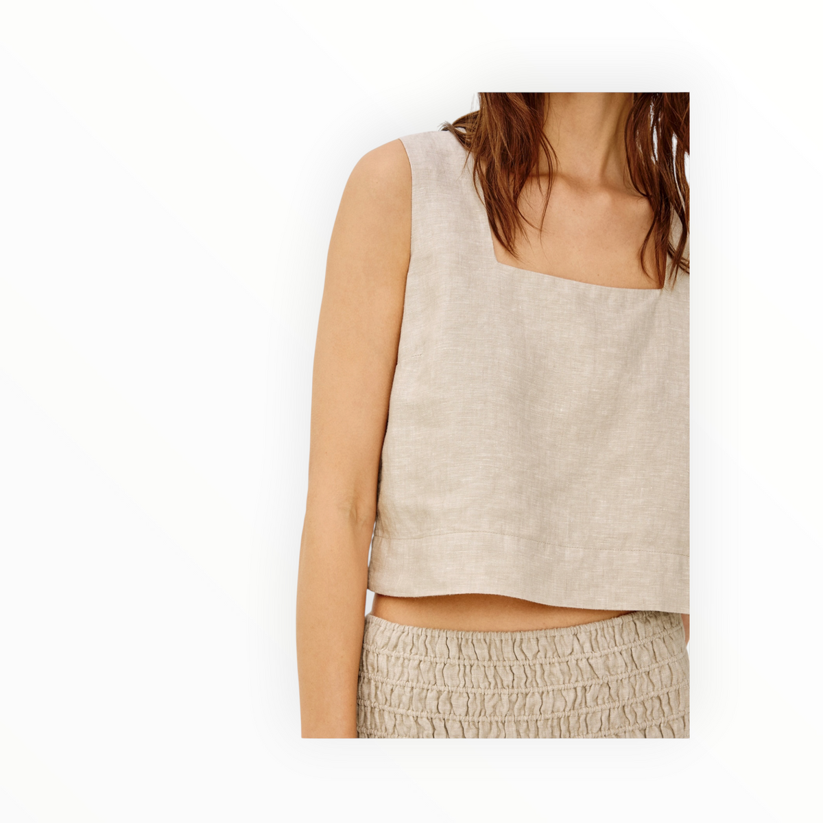 Rails Akira Top - Heathered Flax