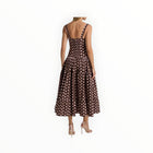 Cara Cara Santiago Midi Dress - Joelle Dot Brown