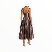 Cara Cara Santiago Midi Dress - Joelle Dot Brown