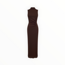 Nude Lucy Winston Mesh Maxi Dress - Raisin