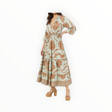 Omika Nina Midi Dress - Nia Seafoam