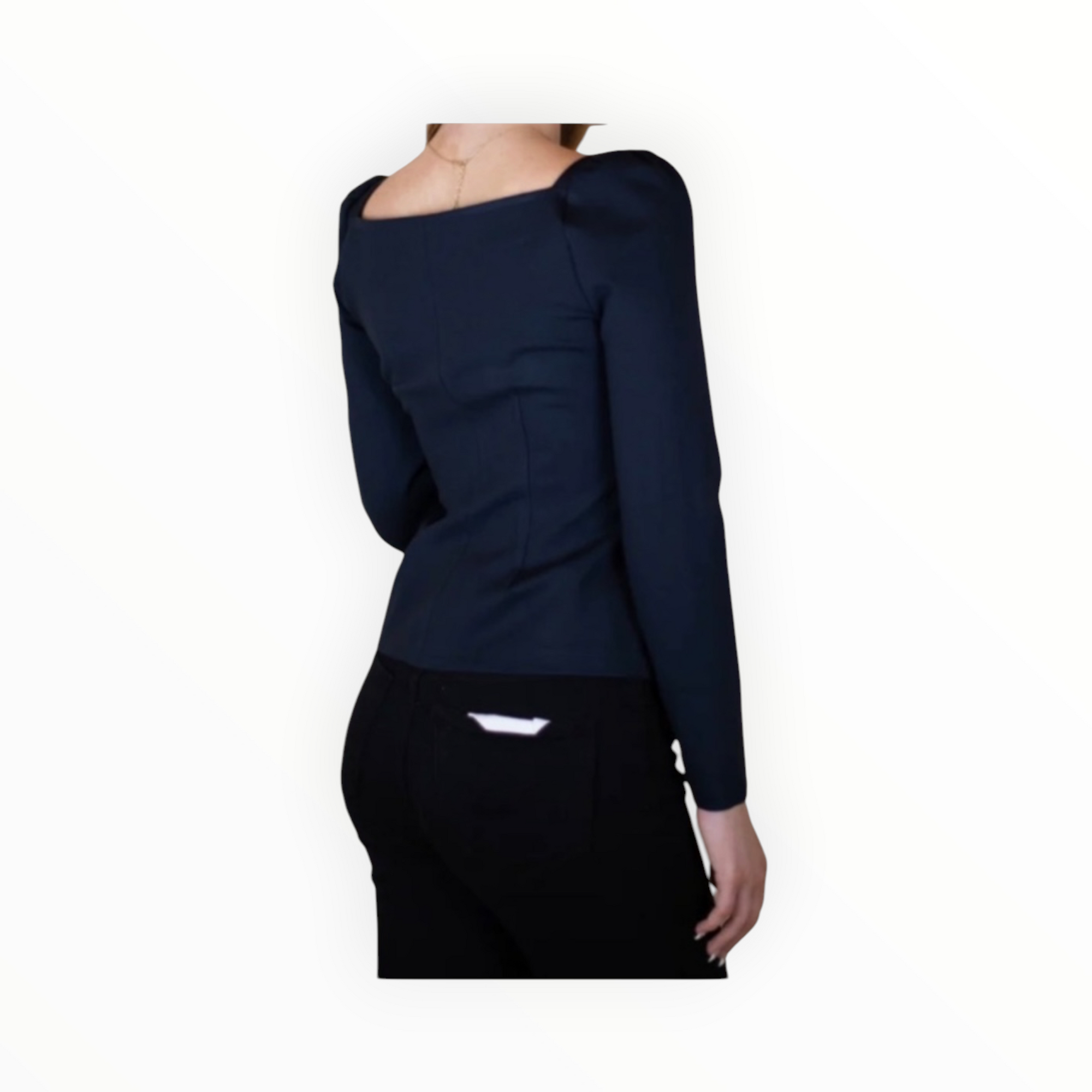 DREW Eleanor Top - Navy