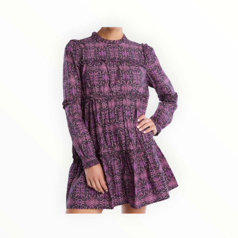 Allison New York Sandra Dress - Plum Kaleidoscope